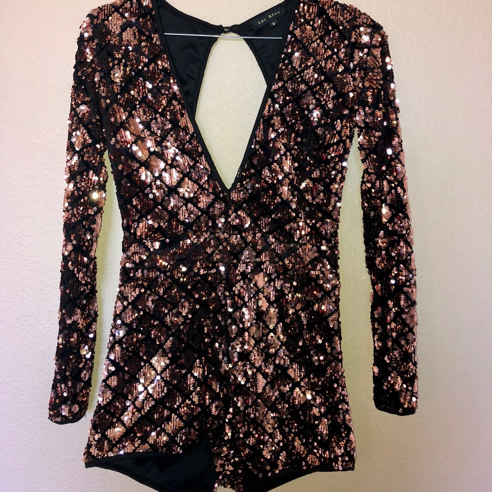 Sequin Romper